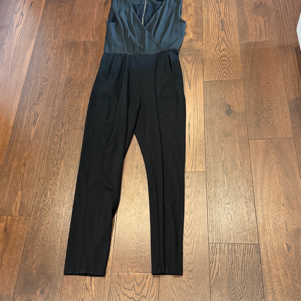 French Connection Black Sleeveless Jumpsuit See video - Picture 14 of 16